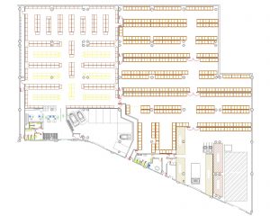 layout Cash & Carry garcia de pou